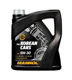 Масло моторное синтетическое Mannol OEM for Korean Cars 5W-30 SN/CH-4 4л