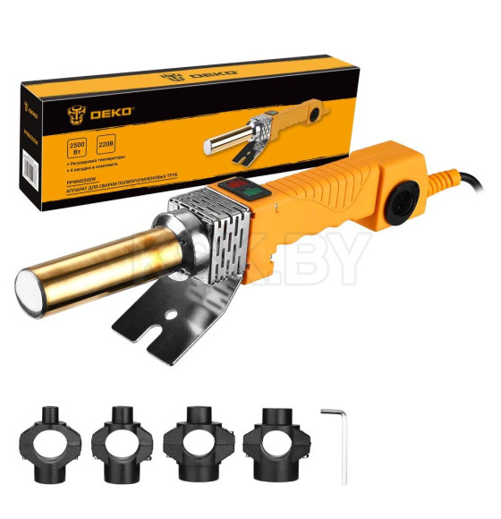 Паяльник для полипропиленовых труб DEKO PPWM2500W (кейс) (063-4248) 