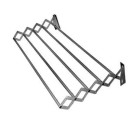 Сушилка стеновая для белья Bisk хром 80 см (12081) 