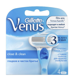 Кассеты Gillette Venus 4 шт