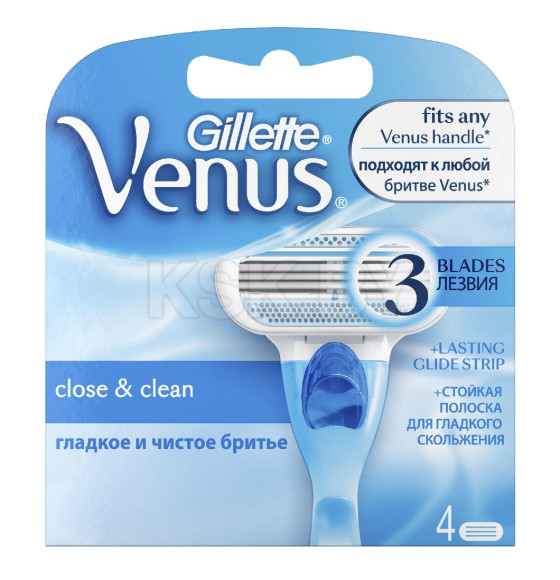 Кассеты Gillette Venus 4 шт (2709) 