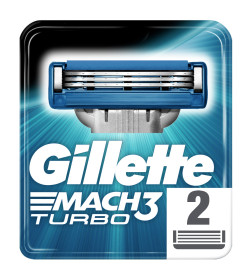 Кассеты Gillette MACH3 Turbo Aloe  2шт                      