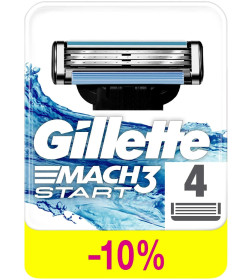 Кассеты Gillette MACH3 Start  4шт
