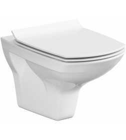 Унитаз подвесной Cersanit CARINA NEW CLEAN ON безободковый