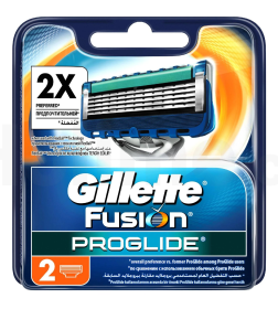 Кассеты Gillette FUSION ProGlide  2шт                       