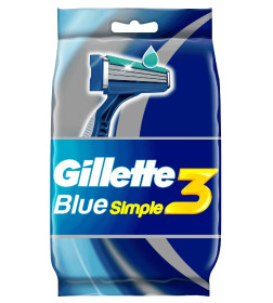 Станки Однораз Gillette Blue Simple3 4шт