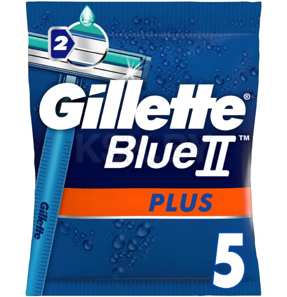 Станки Однораз Gillette Blue II Plus  5шт (3254) 