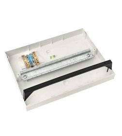 Бокс ЩРВ-П-12 модулей встраиваемый пластик, белая дверца "SlimBox" IP41 EKF PROxima