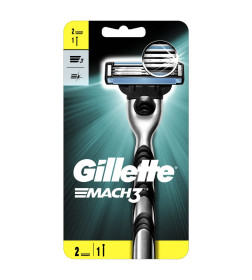 Станок Gillette MACH3 + 2 кассеты                           