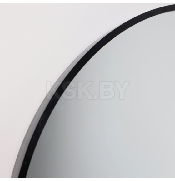 Зеркало подвесное GLOW,600*600, черный (105892) 