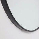 Зеркало подвесное GLOW,600*600, черный (105892) 