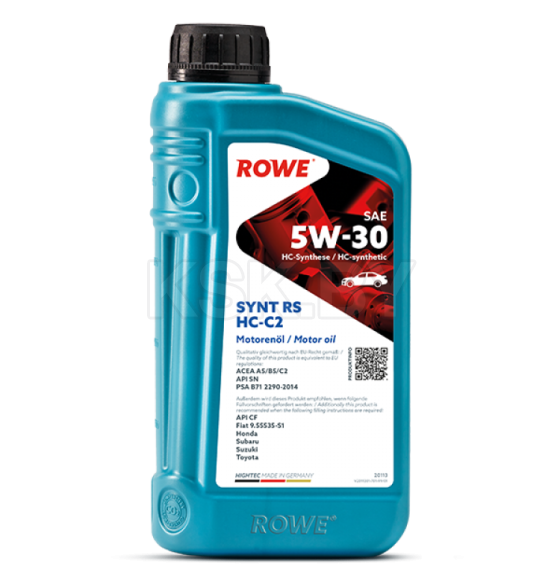 Масло моторное ROWE HIGHTEC Synt RS SAE 5W-30 HC-C2 1 л (20113-0010-99) 