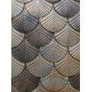 Гипсовая панель 3D Каменная мельница Мини Перо крашеная 119х100х10 мм (2400) 