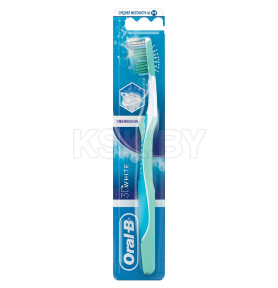 Зубная щетка Oral-B 3D White Отбеливание 40 Medium (5085) 