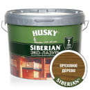 Лазурь для дерева-Эко HUSKY SIBERIAN, полуматовая ореховое дерево 9л (25224) 