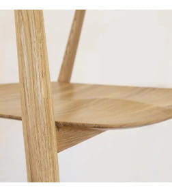 Стул САМУРАЙ, дуб натуральный/покрытие бесцветное