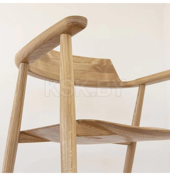 Стул САМУРАЙ, дуб натуральный/покрытие бесцветное (89615) 