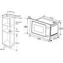 Встраиваемая микроволновая печь ZORG MIA211 M white (УТ-00003665) 