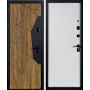 Дверь входная "Лимана" Дуб санремо/белый (левая)  960х2060 мм