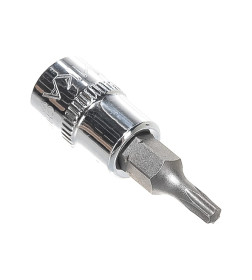 Головка торцевая 1/4" с вставкой-битой TORX T15 (с держателем) ЭВРИКА ER-93203H