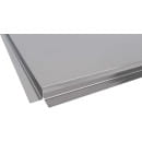 Кассета потолочная, алюминиевая, цвет "металлик", 600х600  ЭКОНОМ, SLT