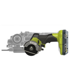 Пила циркулярная аккумуляторная Ryobi HP RCT18C-0 (без батареи)