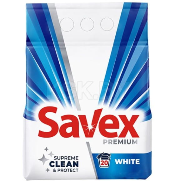 Стиральный порошок Savex White Automat 2кг