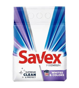 Стиральный порошок Savex Premium Whites&Colors Automat 2кг