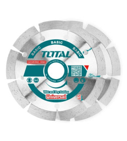 Диск алмазный 115x7,0x22,2 мм (2 шт.) TOTAL TAC21111532