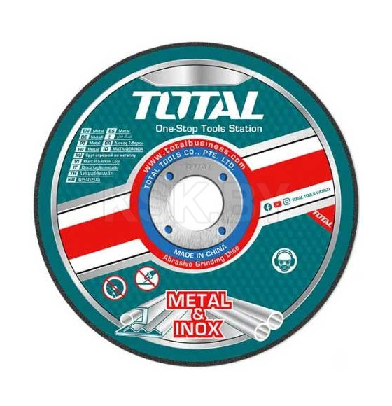 Круг отрезной по металлу 180x1,6х22,2 мм TOTAL TAC2161801 (TAC2161801) 