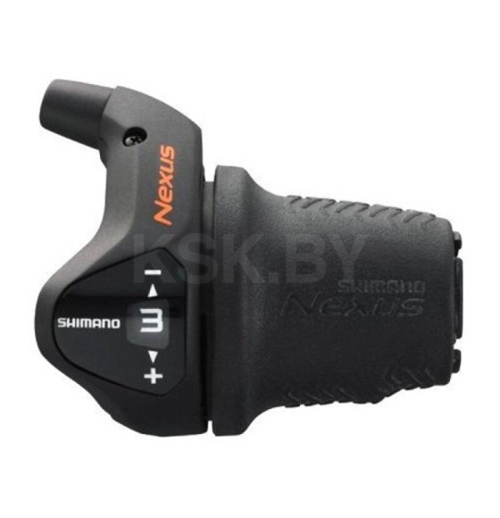 Шифтер Shimano Nexus 3S41E (3 скорости, с bell crank 6, оплетка 1950 мм, черный) (7849) 