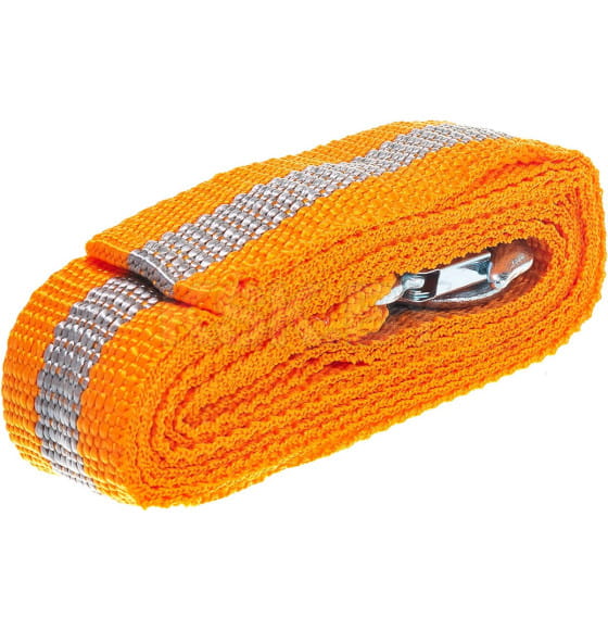 Трос буксировочный 10 тонн, 2 крюка STELS (54383) 