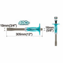 Зубило 19х305 мм с протектором TOTAL THT4411216 (THT4411216) 