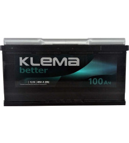 Аккумулятор 6СТ-100VLR KLEMA better 100Ah 870A