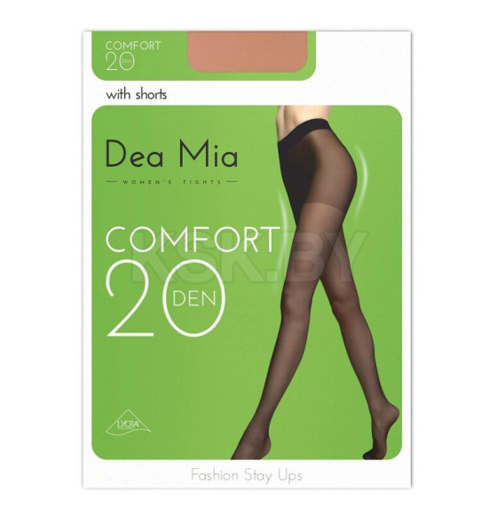 Колготки женские 1445 Брестские DEA MIA COMFORT 20, р. 2 NATURAL (3С1445-Д38) 