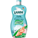 Средство для мытья посуды "LAMM" Пион и Алоэ Вера 450мл. (1436) 