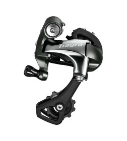 Переключатель задний Shimano Tiagra, 4700, GS, 10 скоростей, совместимость для 2-х звезд 28-34T, для 3-х звезд 25-32T IRD4700GS