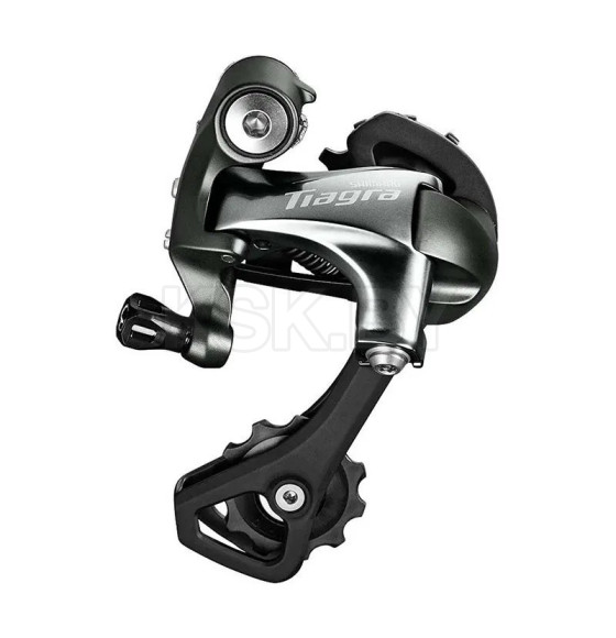 Переключатель задний Shimano Tiagra, 4700, GS, 10 скоростей, совместимость для 2-х звезд 28-34T, для 3-х звезд 25-32T IRD4700GS (6461) 