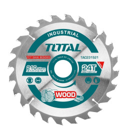Диск пильный по дереву 210x24Tх30 мм TOTAL TAC231521