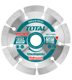 Диск алмазный 125x7,5x22,2 мм TOTAL TAC111254