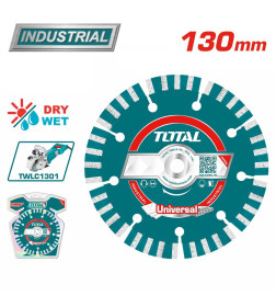 Диск алмазный 130x12x20 мм TOTAL TAC2111301