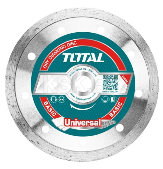 Диск алмазный 180x5x22,2 мм TOTAL TAC2121803 (TAC2121803) 