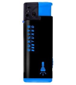 Зажигалка пьезо XHD 90 LED BLACK SP
