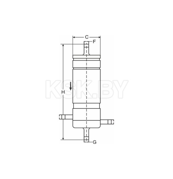 Фильтр топливный SCT ST 6159 (ST 6159) 