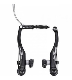 Тормоз Shimano v-br Deore, BR-T610, черный, задний, колодки S70C