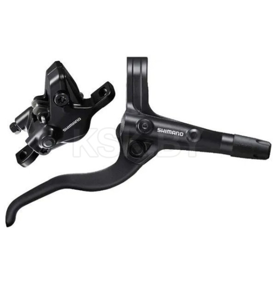 Тормоз дисковый Shimano J-kit, BL (левый MT401)/BR (передний MT410), полимерные колодки, шланг 1000 мм (8131) 