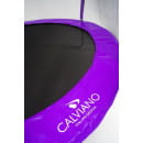 Батут Calviano 252 см (8ft) пружинный с внешней защитной сеткой и лестницей  OUTSIDE master purple