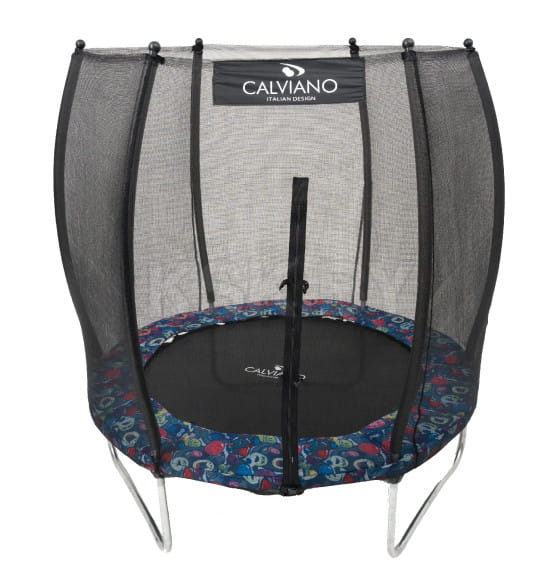 Батут Calviano 183 см (6ft) пружинный с  внешней защитной сеткой без лестницы OUTSIDE master smile