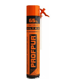 Пена PU монтажная бытовая Profpur ultra  всесезонная, 500 мл (выход до 30 л)