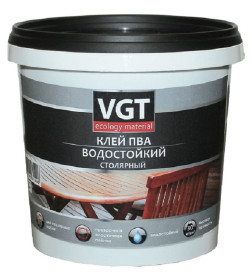 Клей ПВА VGT водостойкий, 1кг